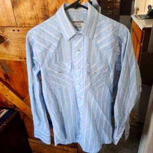 Vintage Button up pearl snap western
